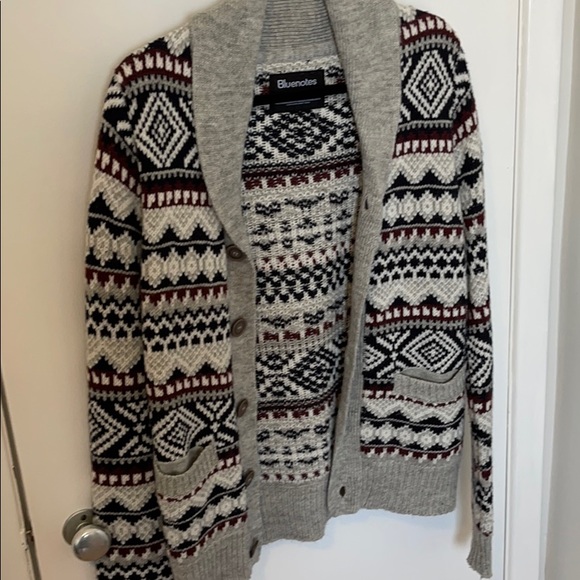 Men’s Bluenotes Button down Cardigan. Small. - Picture 11 of 12